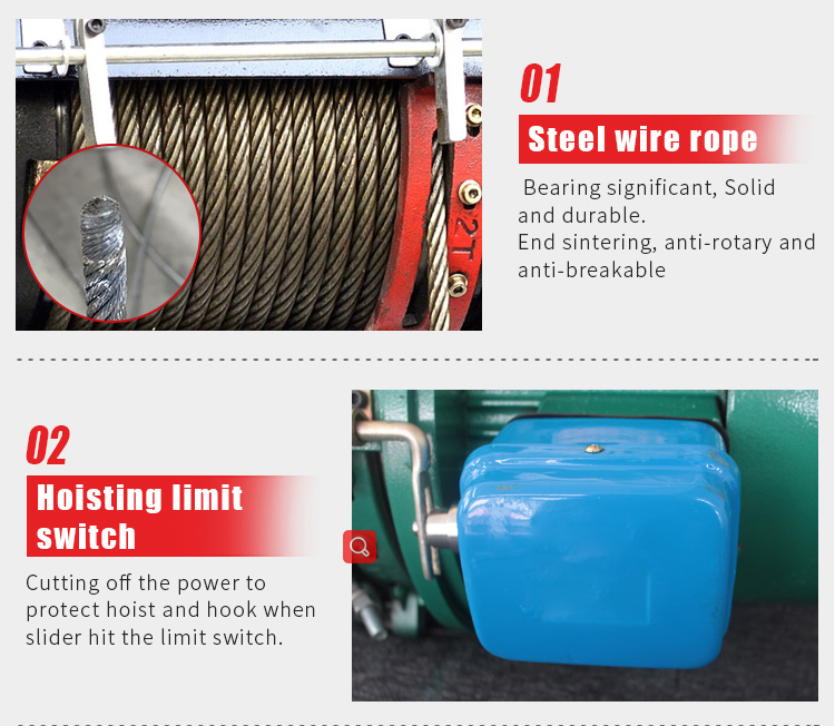 1,3,5,10 Ton Electric Wire Rope Hoist For Single Girder Crane1.png