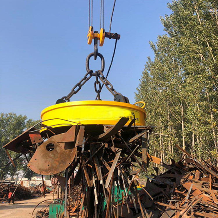 china scrap yard crane lifting magnets price