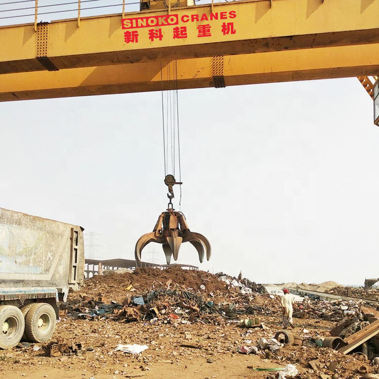 Scrap Yard Grab Gantry Cranes