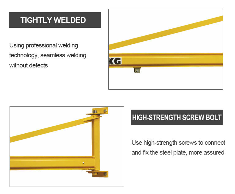 Wall Mounted Arm Slewing Jib Crane Price