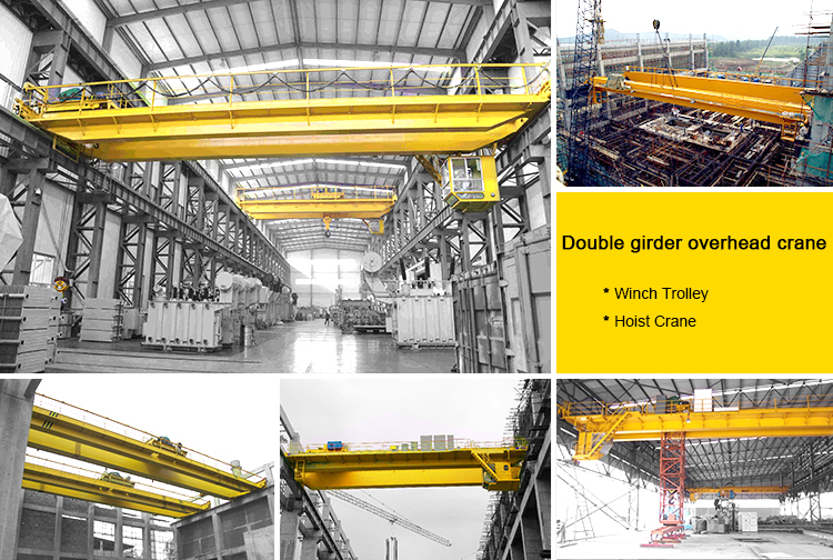 Electric Double Girder EOT Bridge Crane