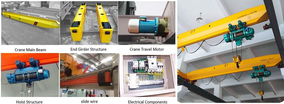 15 ton overhead crane detail