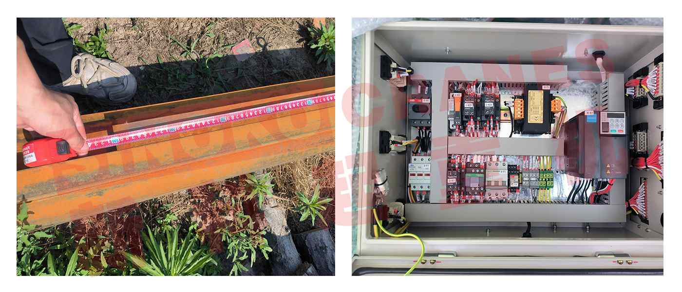 European Single Girder Overhead Crane Core Components - Steel Structure Manufacturing Application in Argentina