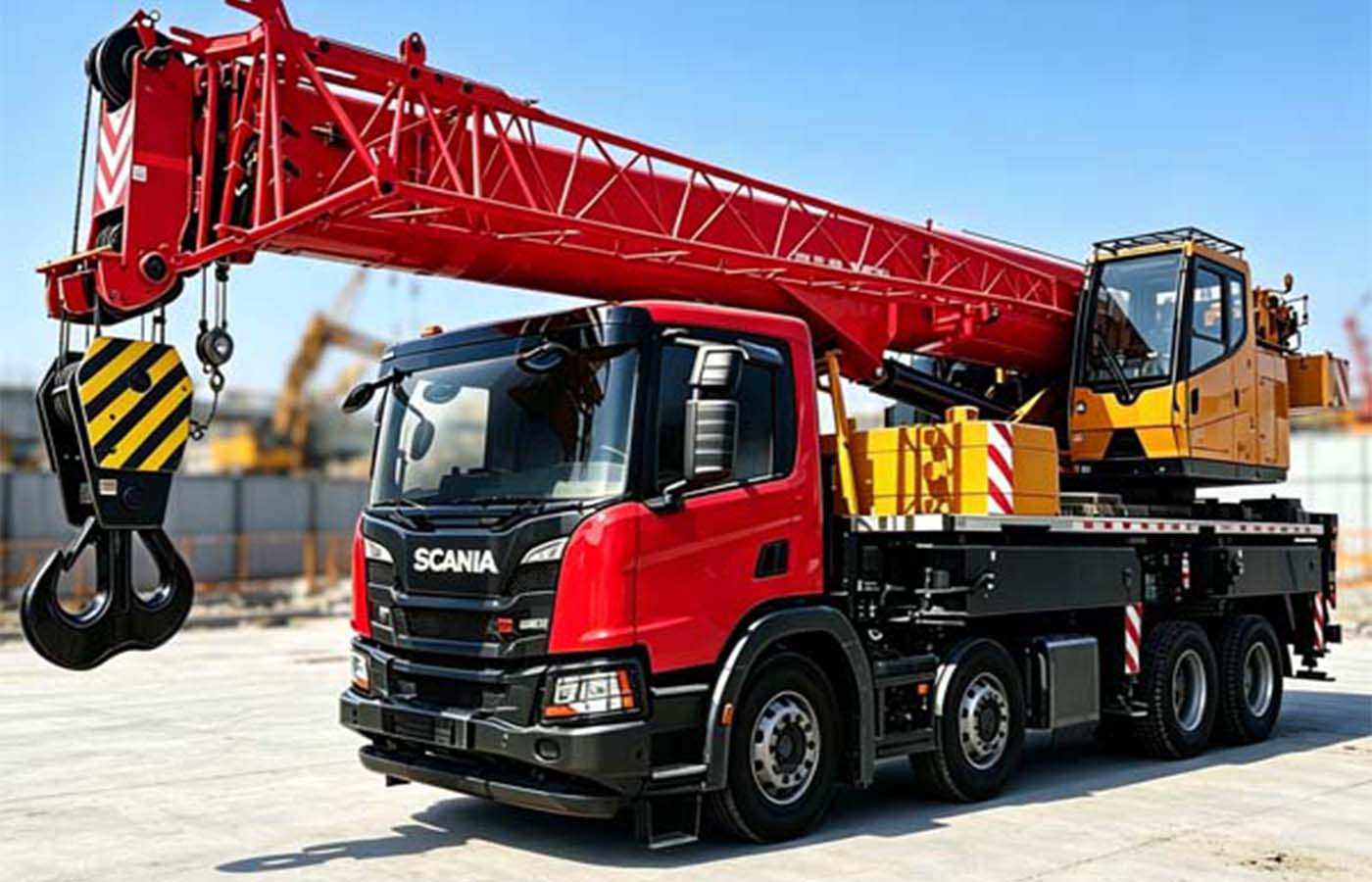 Heavy Load Lifting Challenges in Yemen with a Custom 150T Automobile Hook Block.jpg Heavy Load Lifting Challenges in Yemen with a Custom 150T Automobile Hook Block.jpg